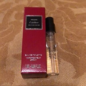 Cartier🐆1-Mini Pasha De Cartier Edition Noire Sport 2 ml 0.06 fl. oz. / NIB